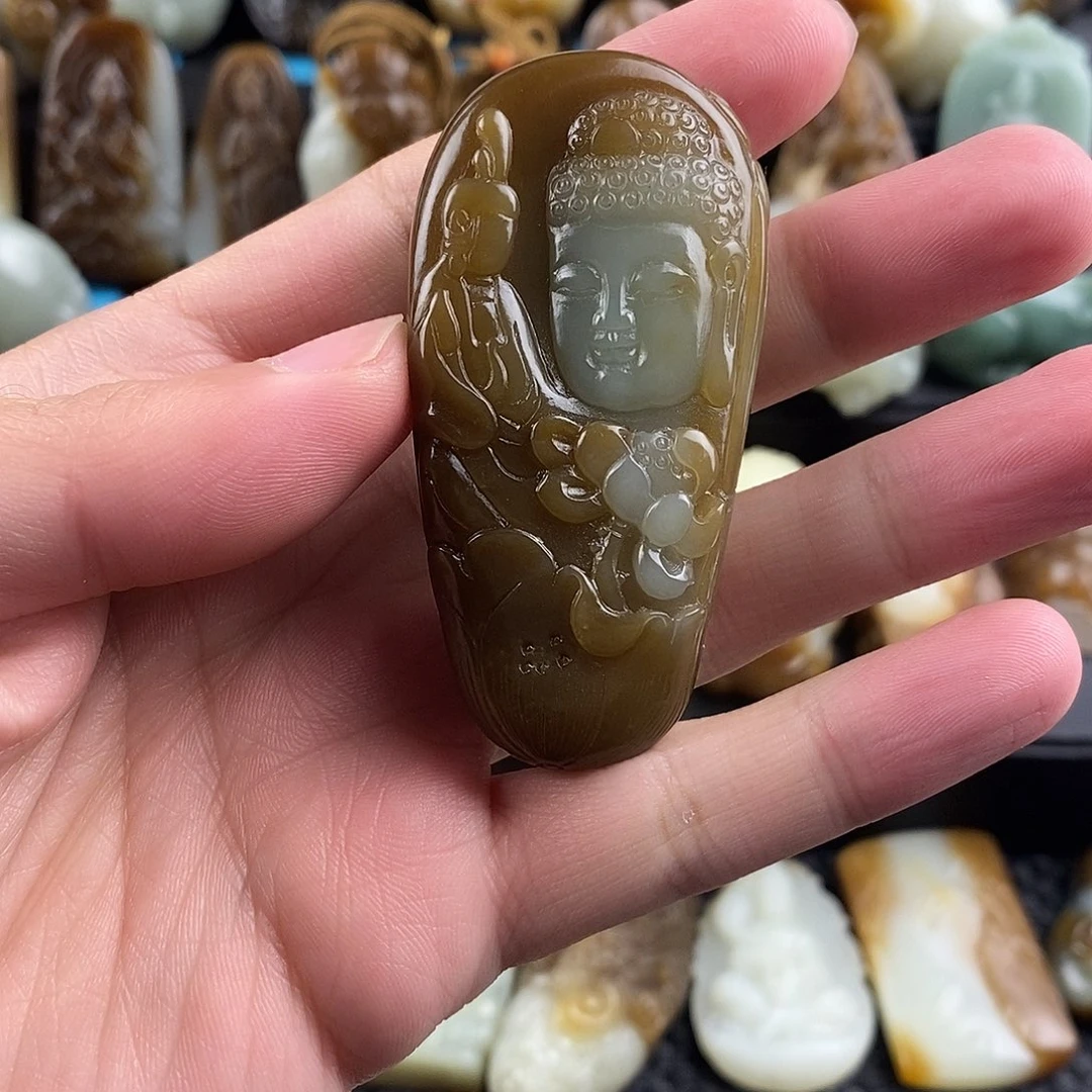 和田玉挂件未镶嵌