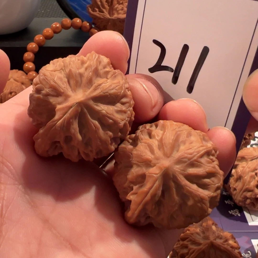 文玩核桃把件全品宫灯一帆风顺37尺寸211号