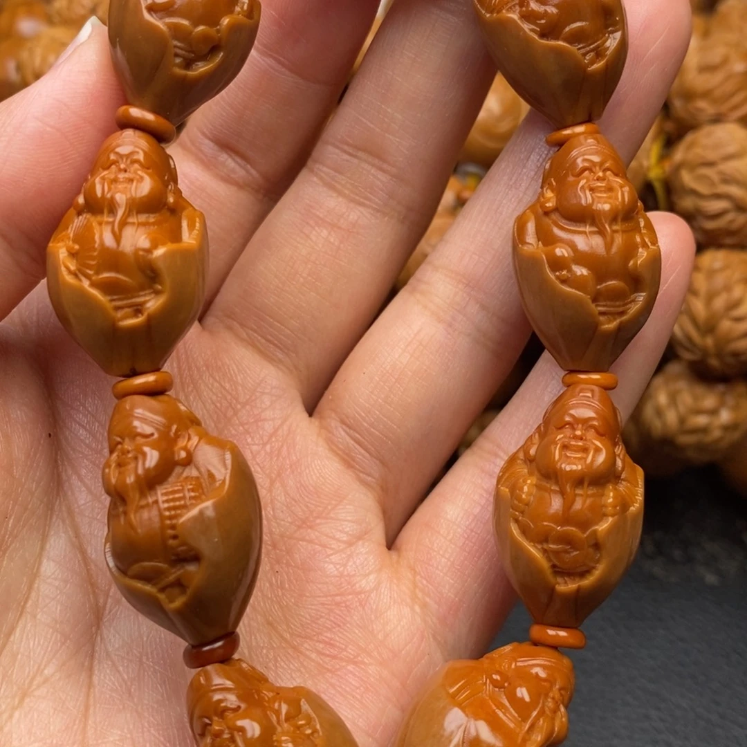 手串橄榄核包衣财神1.6+