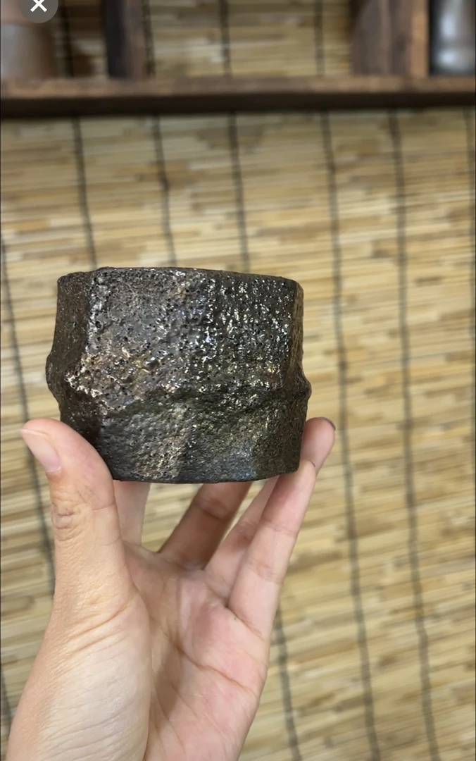 荥经黑砂茶具主人杯