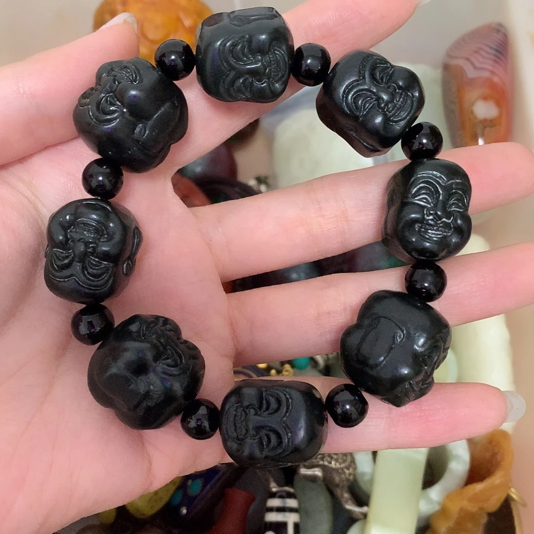玛瑙/玉髓颈饰合金玫*