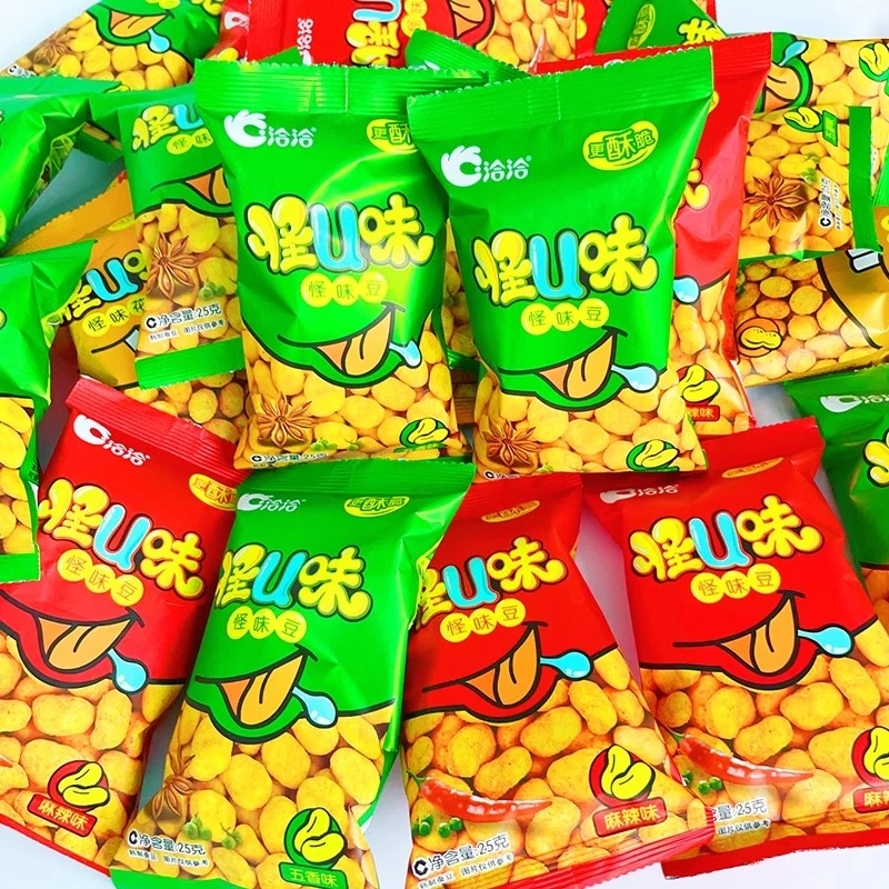 洽洽怪味豆恰恰蚕豆兰花豆五香味麻辣儿时怀旧零食炒货学生解馋