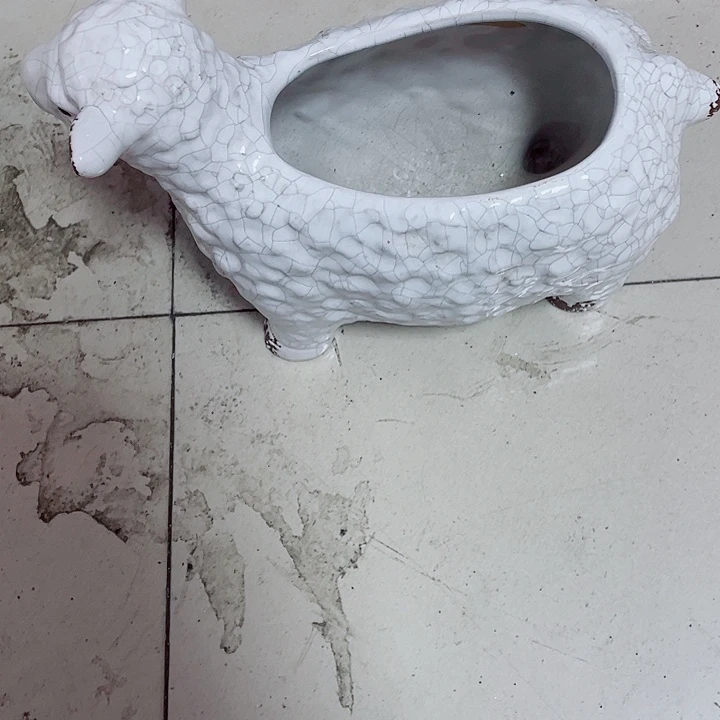 摆件小*外贸老货树脂瓷器