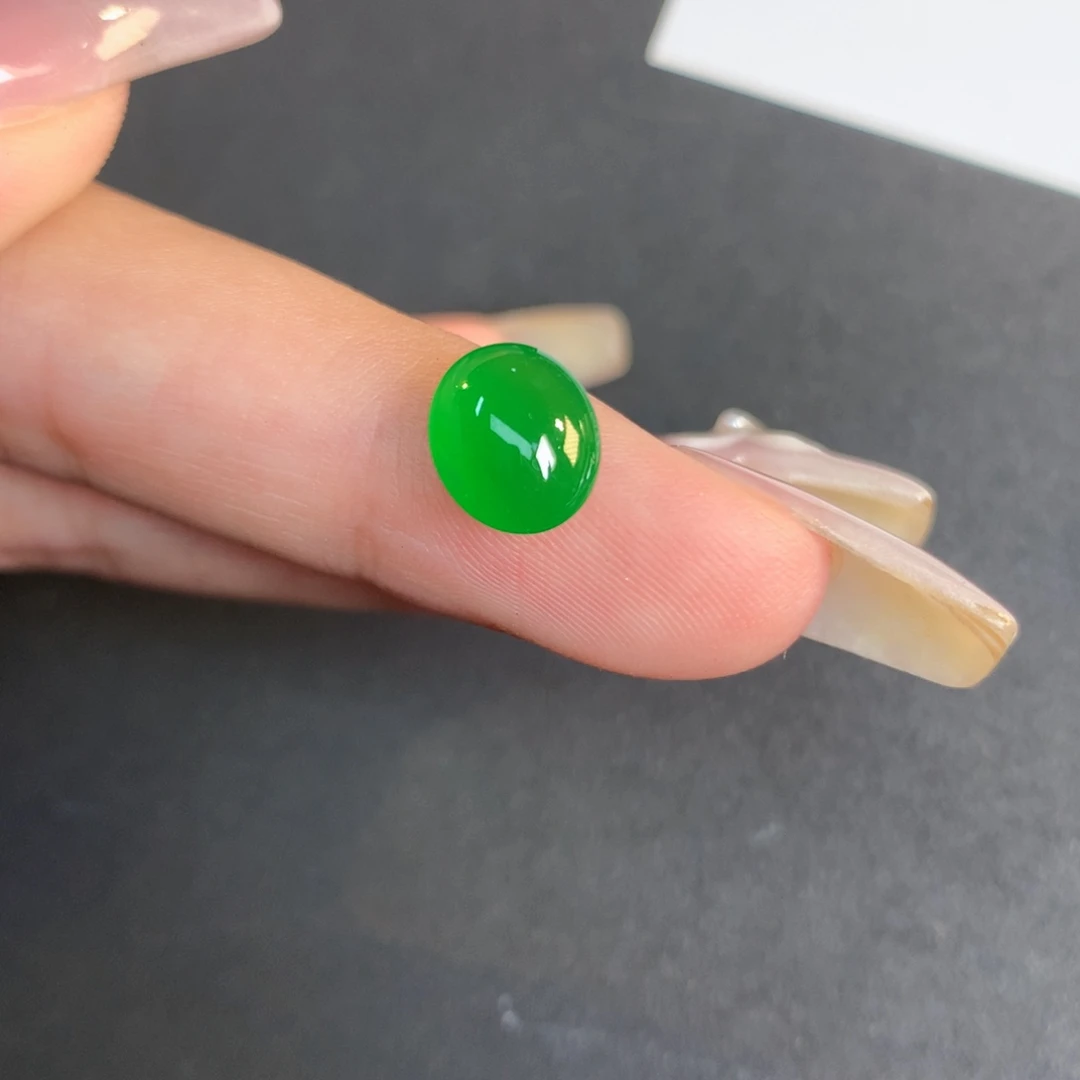 翡翠裸石翡翠翡翠9.09-7.79-4.22