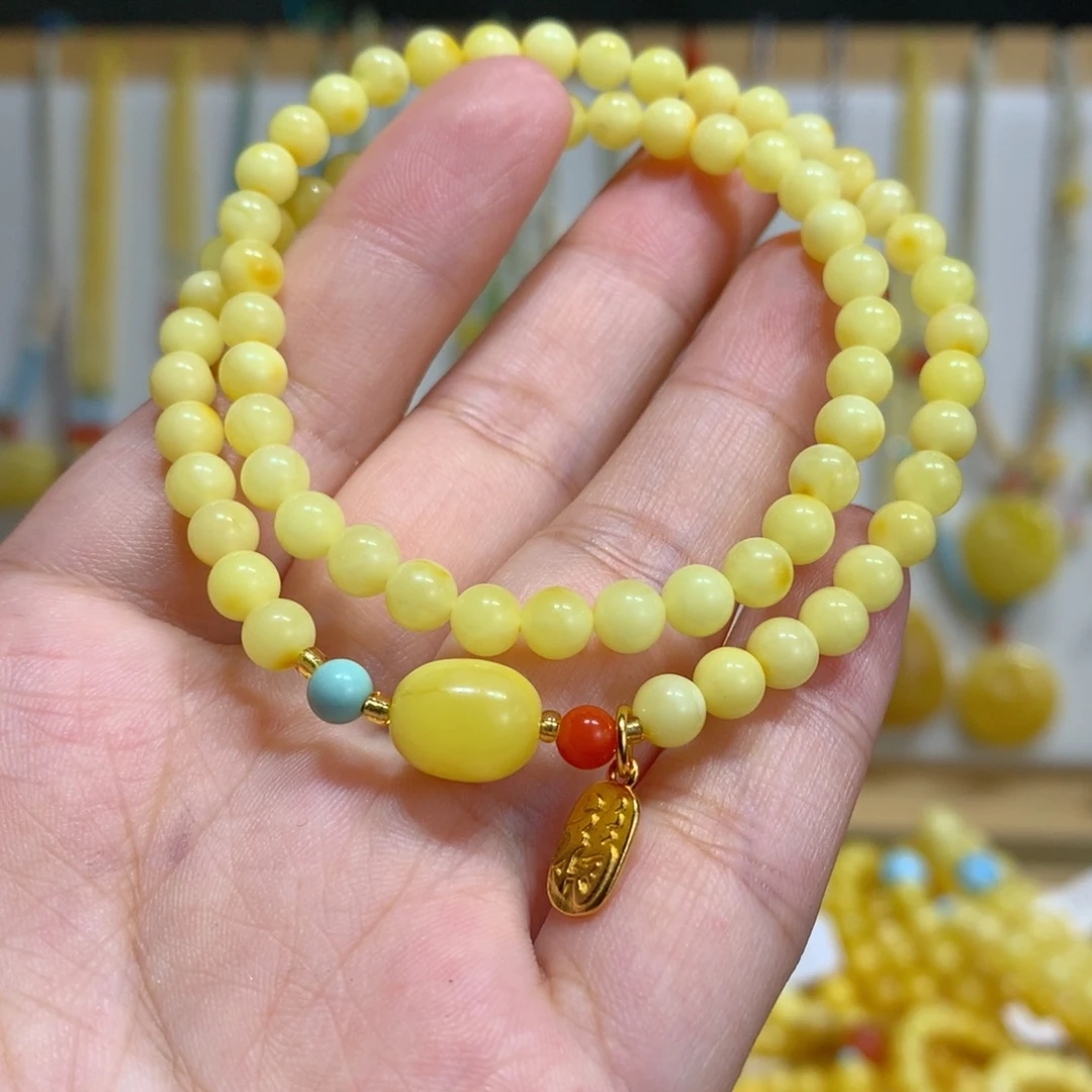 手链蜜蜡未镶嵌5mm