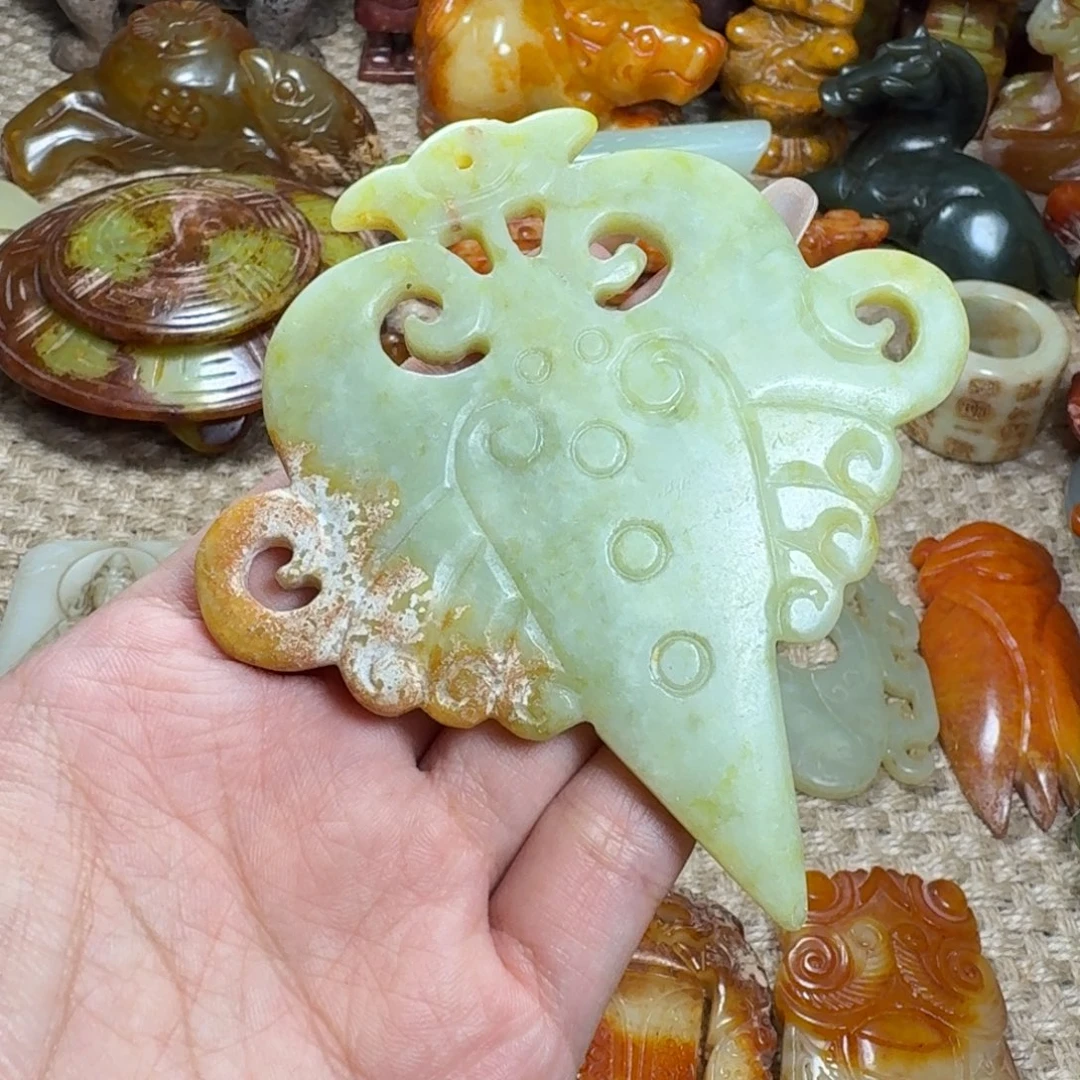 吊坠白玉菩提挂件