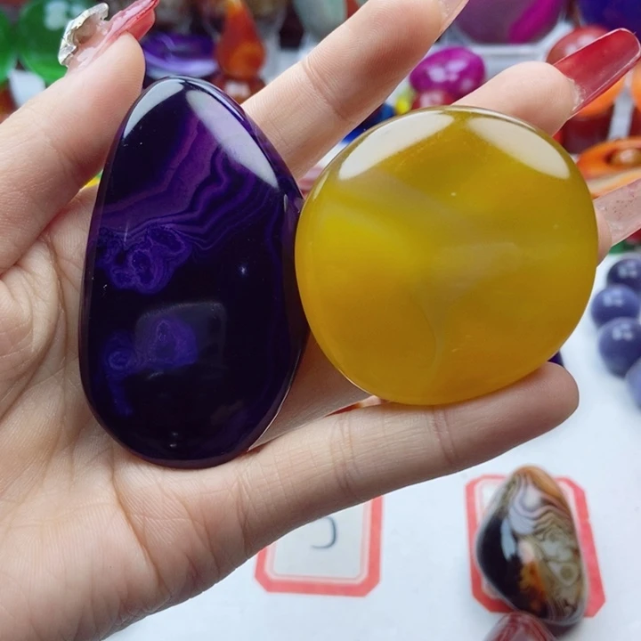 玛瑙/玉髓珠宝奇石未镶嵌看**走