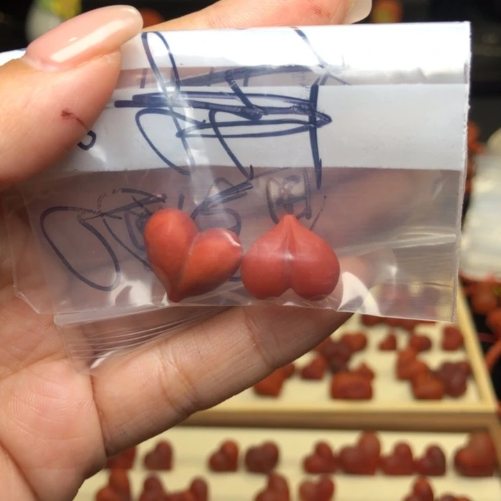 南红玛瑙未镶嵌颈饰鱼**，