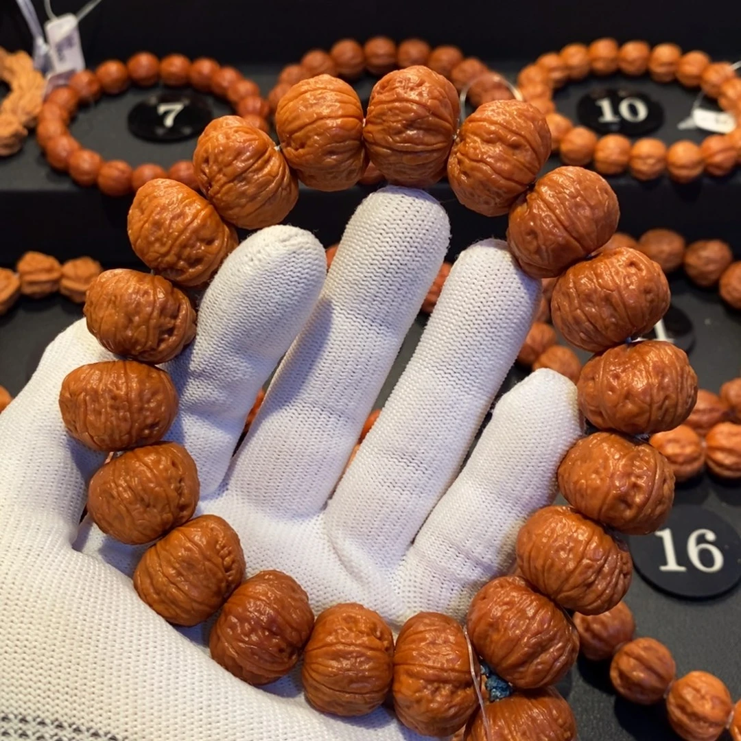 文玩核桃手串飞碟磨盘