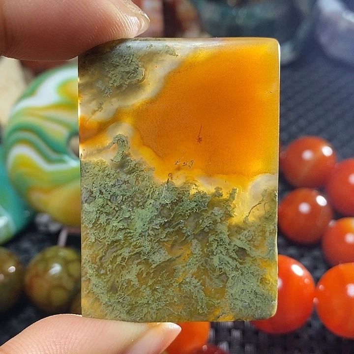 @***꧂玛瑙/玉髓未镶嵌颈饰