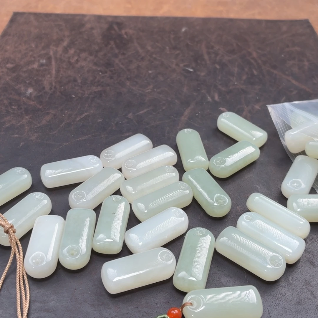 和田玉未镶嵌颈饰多样性发货拍一发一