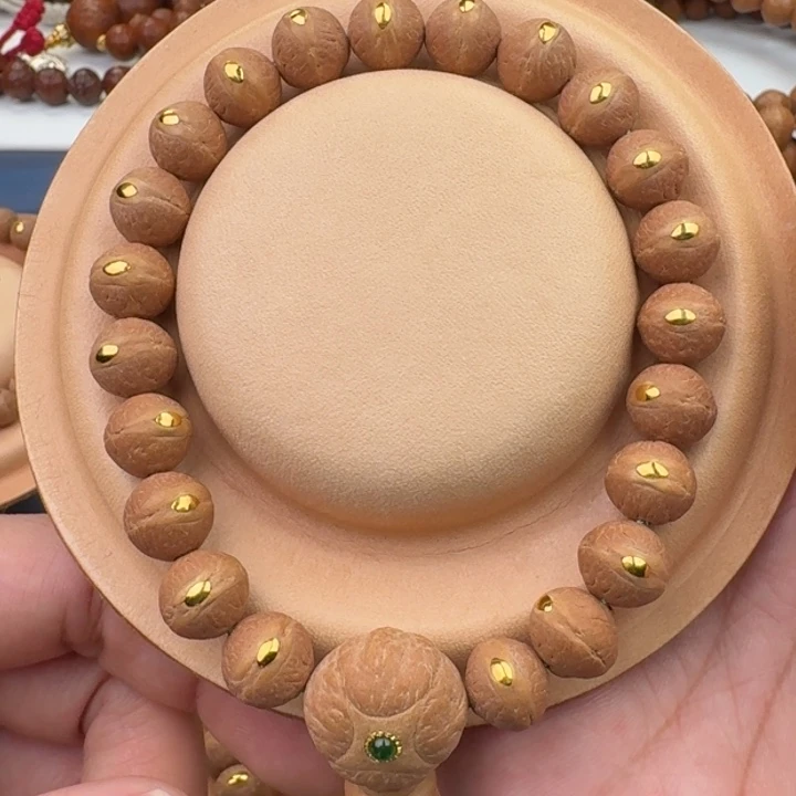 凤眼菩提手串10.8慈悲眼实心籽