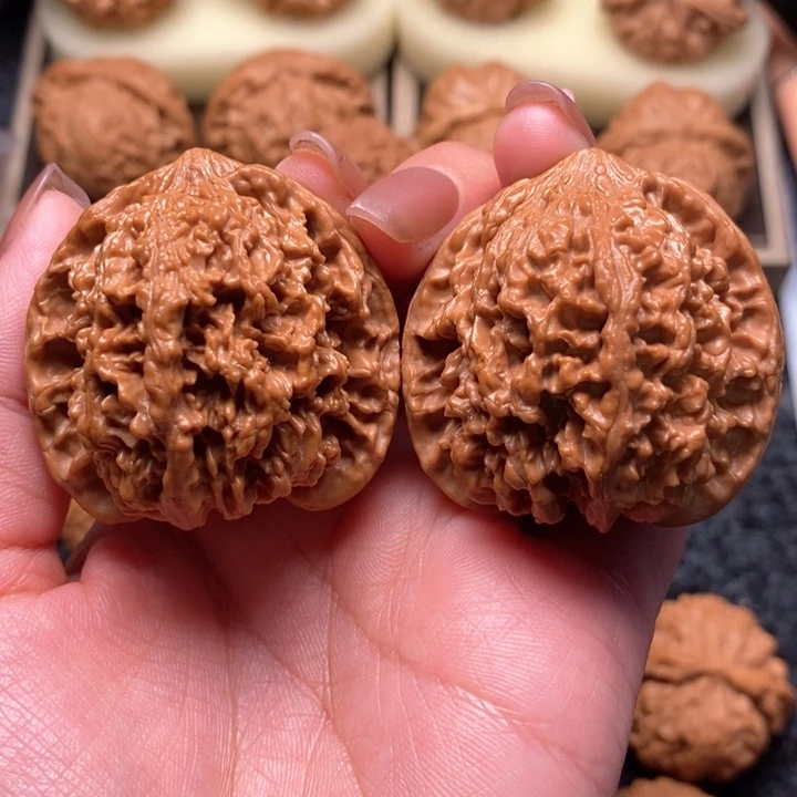 文玩核桃把件鲲**翅精品满天星42