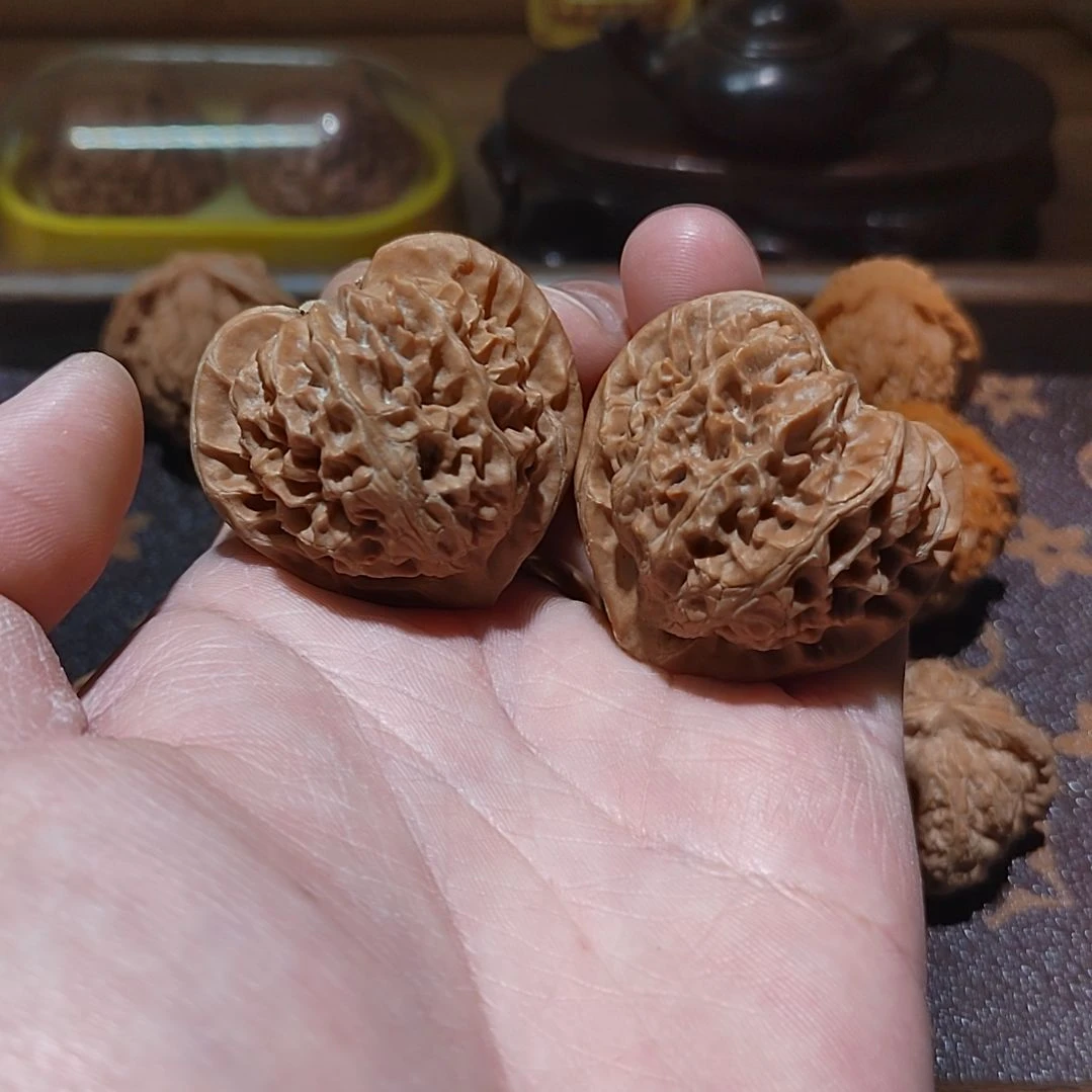 吊坠文玩核桃42宫灯