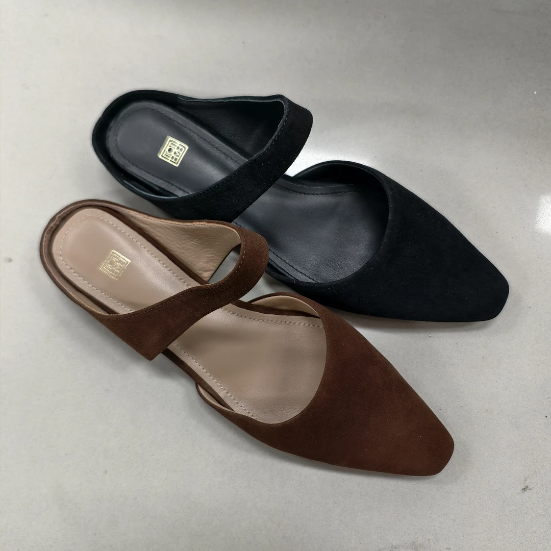 25年新款系带厚底百搭单鞋-1055