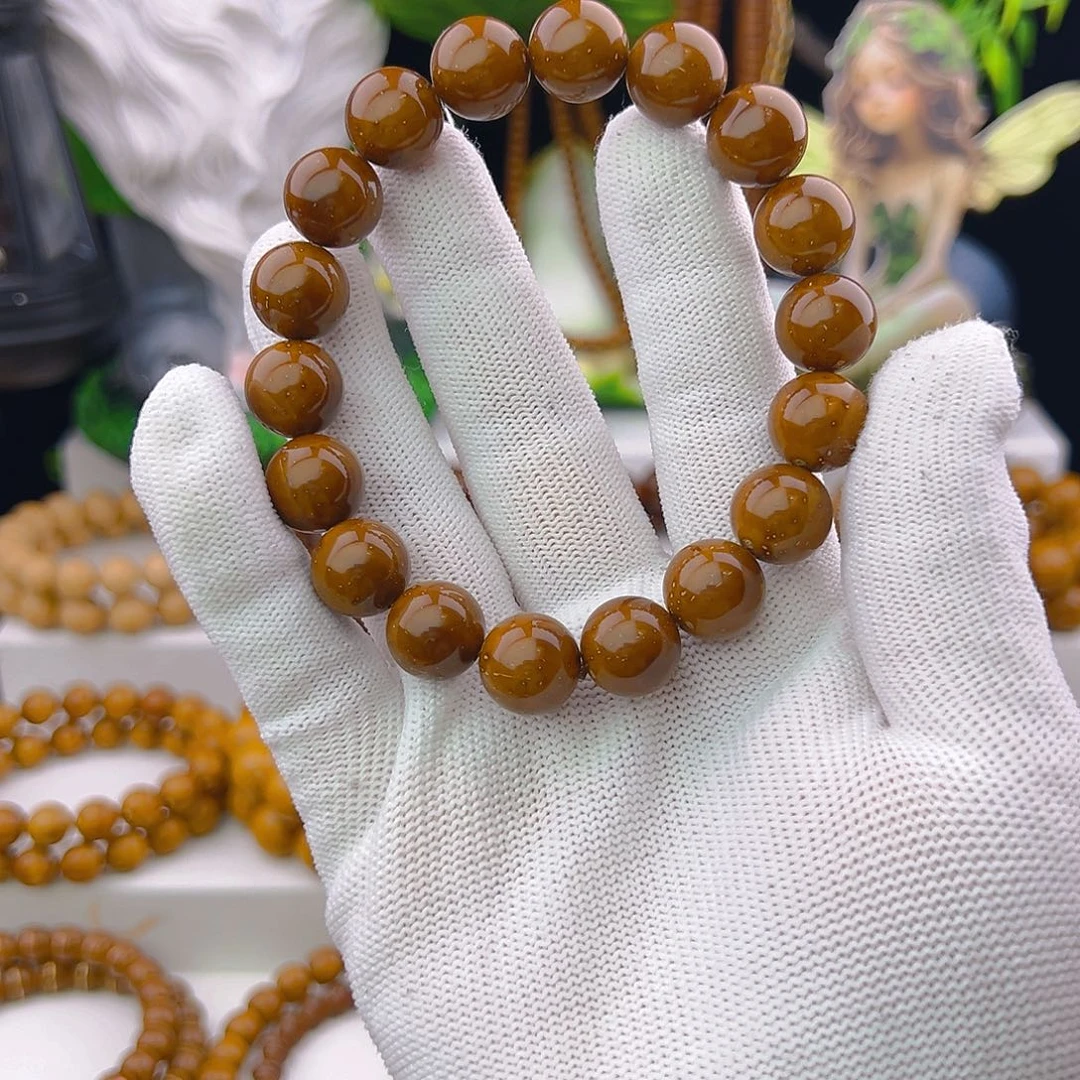 紫金鼠吊坠12.6尺寸半实心光珠