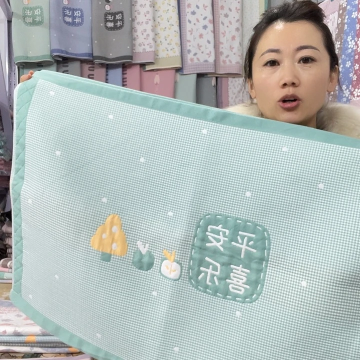 棉特价促销绿色平安喜乐