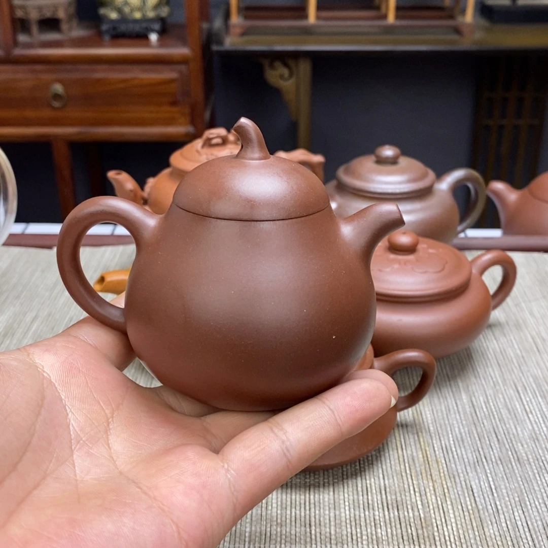 紫泥茶壶容量220毫升