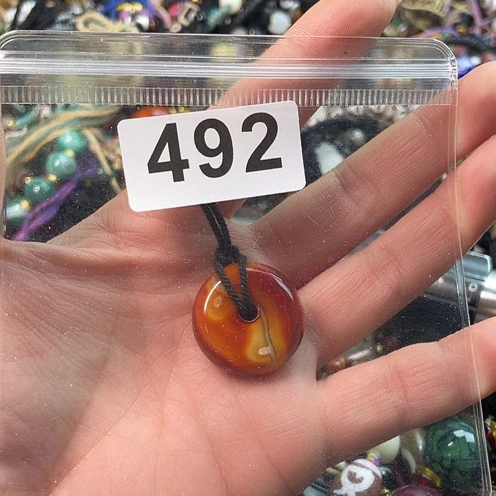 玛瑙/玉髓未镶嵌颈饰