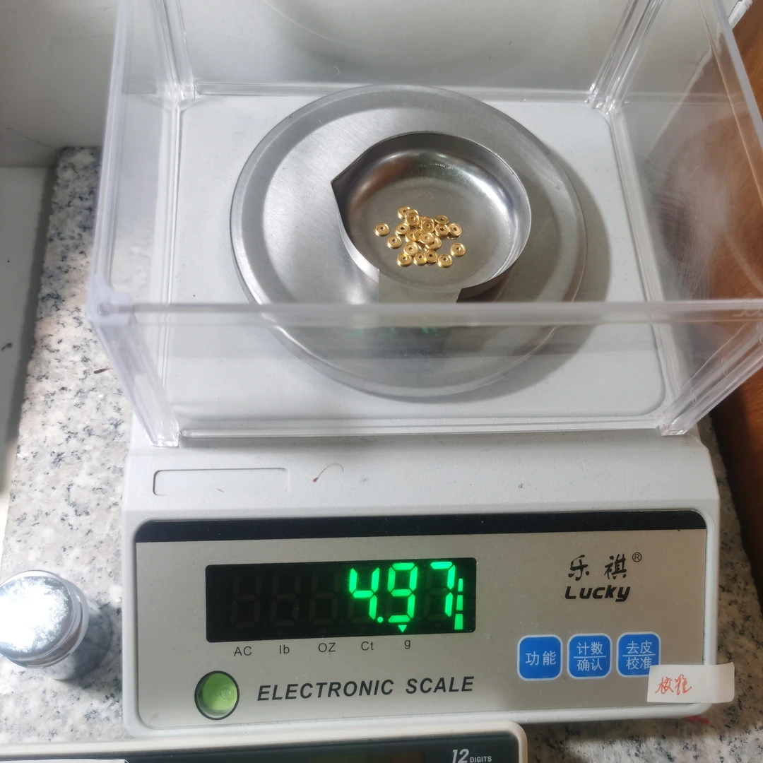 足金黄金文玩配饰