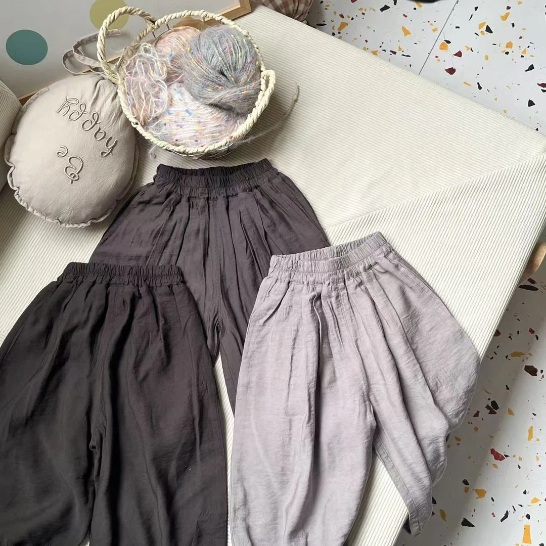 CS216-儿童夏季男童韩版防蚊裤薄款帅气儿童休闲裤