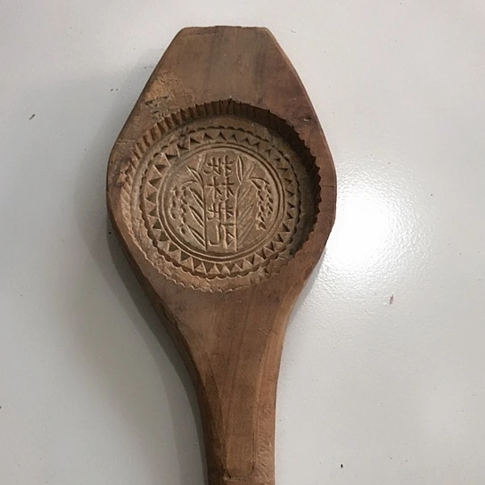 柚木民俗老物件火烧模子