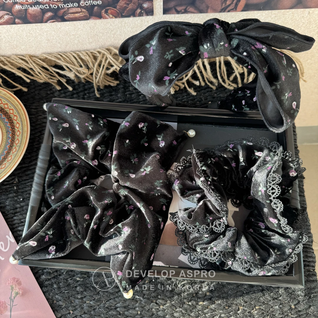 【现货】韩国新款上新发夹正品爆款减龄洋气发圈XP120