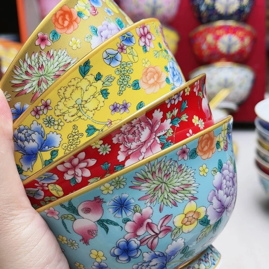 【闪购商品】珐琅5寸4个………………