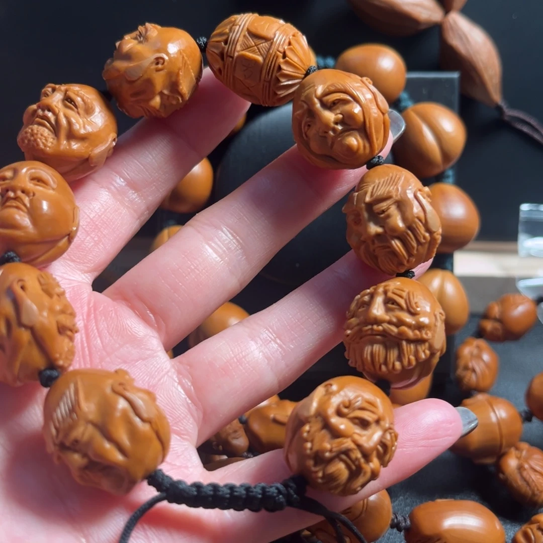 风***风吊坠橄榄核罗汉串