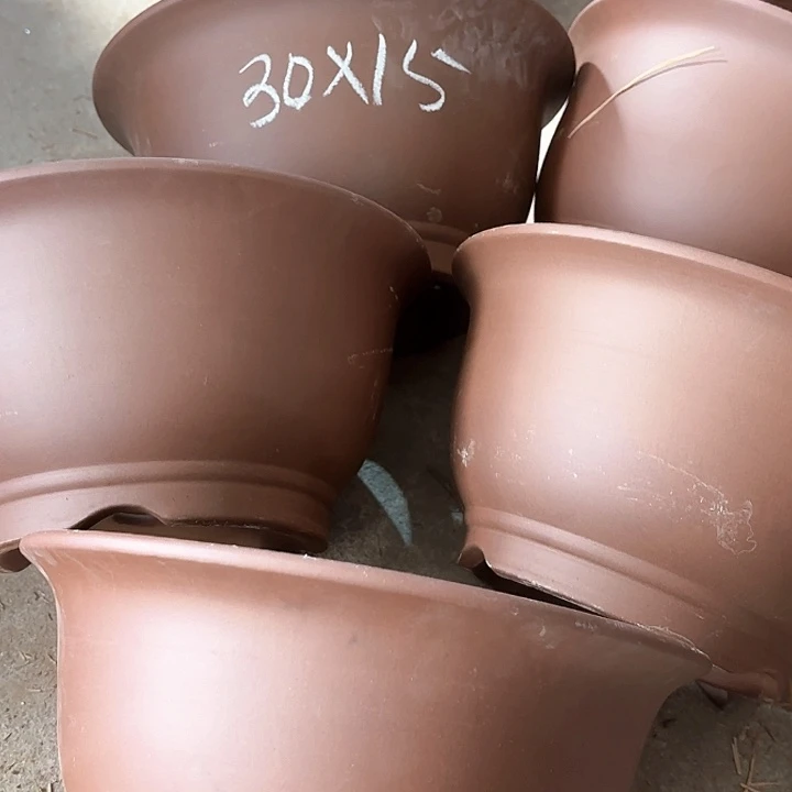 花盆紫砂100-5。 30-15。