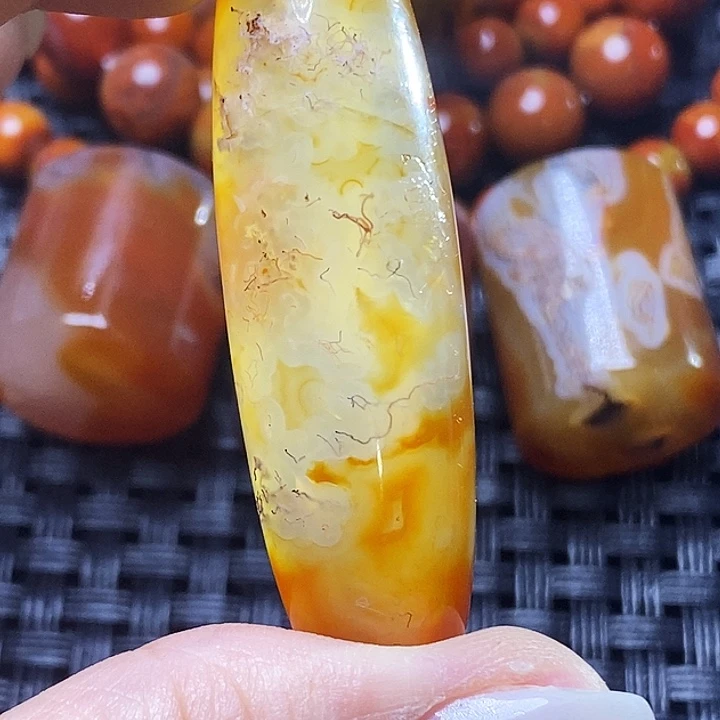 喜***哥玛瑙/玉髓未镶嵌颈饰