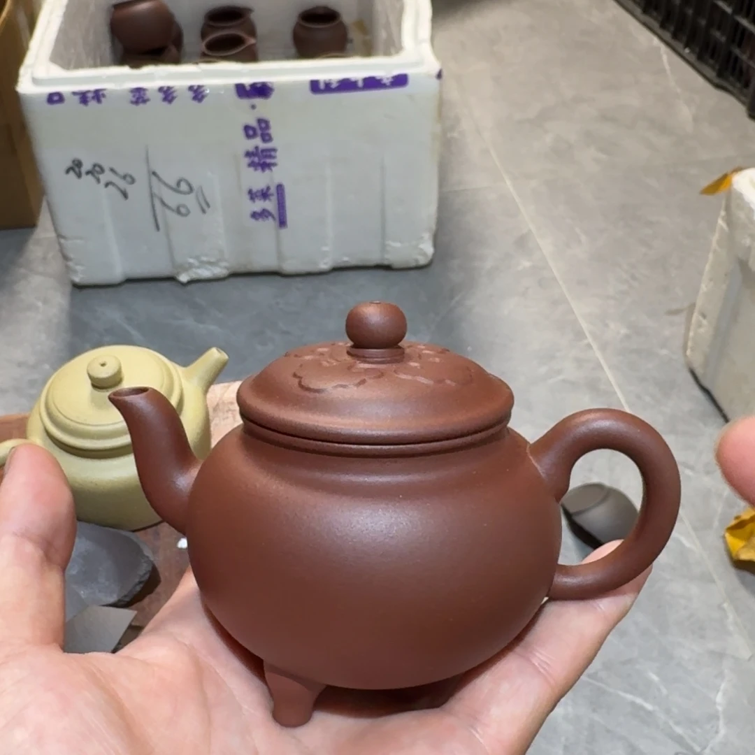 茶杯紫砂原矿原石的制作方法