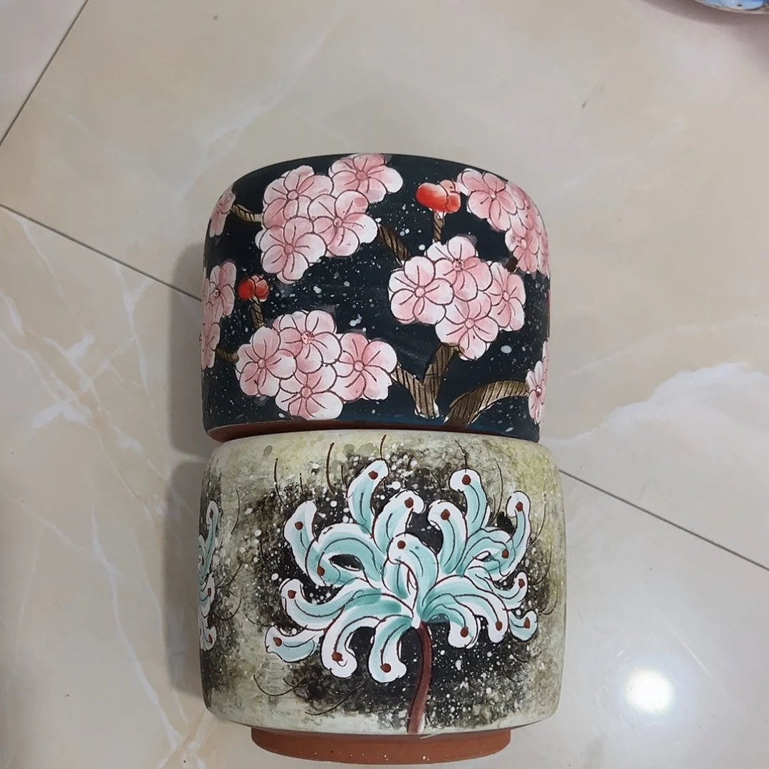 景德镇炫彩手绘口10.5