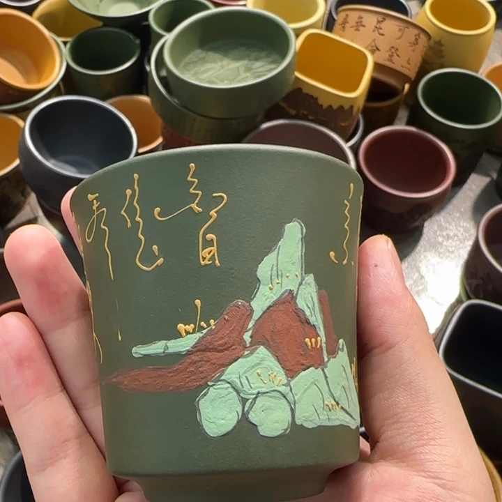 茶杯紫砂全手工紫砂