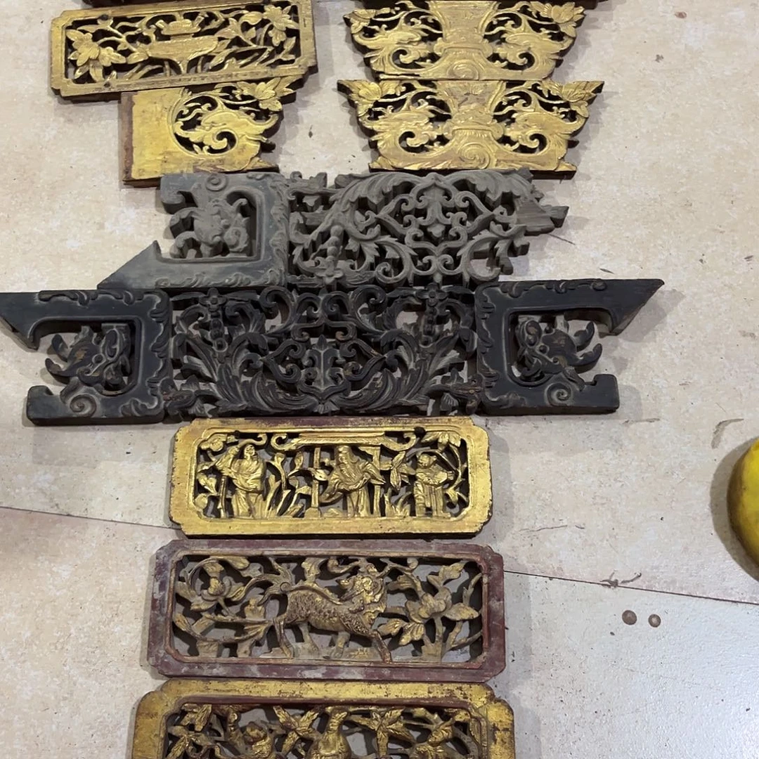 大***超香榧木木雕.花板.家具.古建构件.卡子花.结子