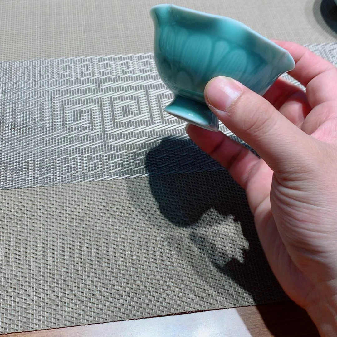 龙泉青瓷茶具杯子