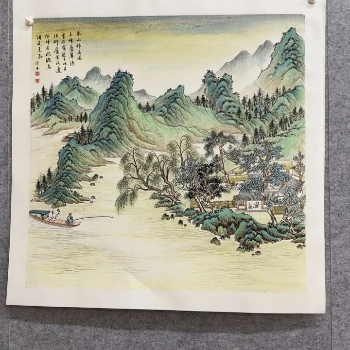 国画花鸟等多种鸟类的栖息