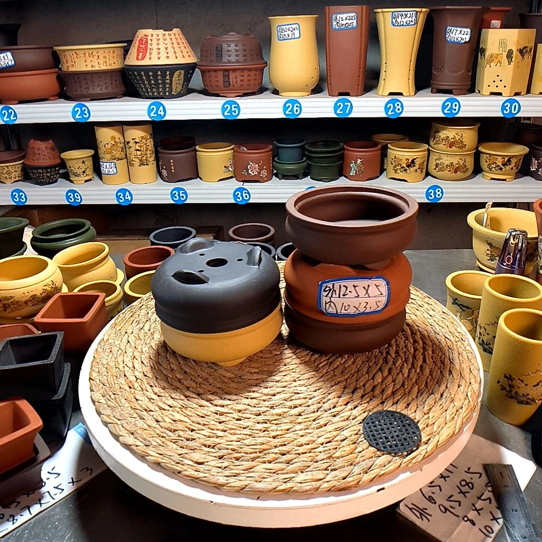 宜兴紫砂紫砂花盆花盆