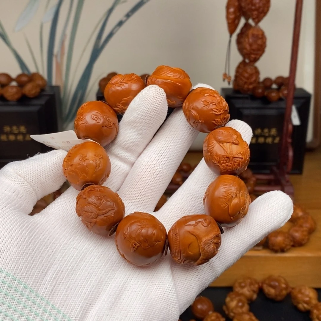 手串橄榄核许静健老师十二生肖2.25×2.3