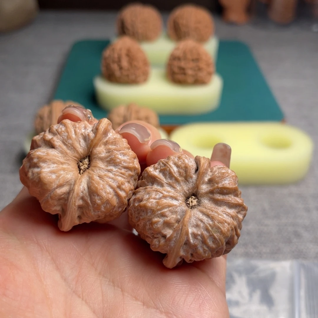 吊坠文玩核桃暂*37蛤蟆头