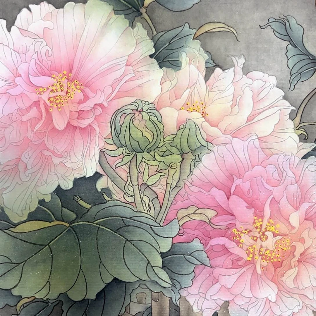 国画国画老师作品