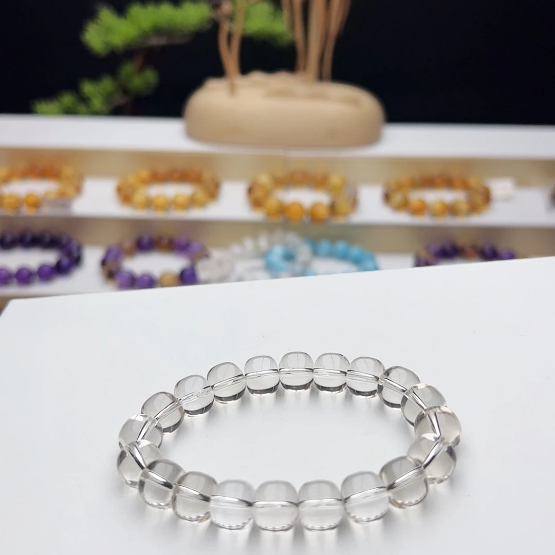 未镶嵌水晶手链水晶10mm+双A老型