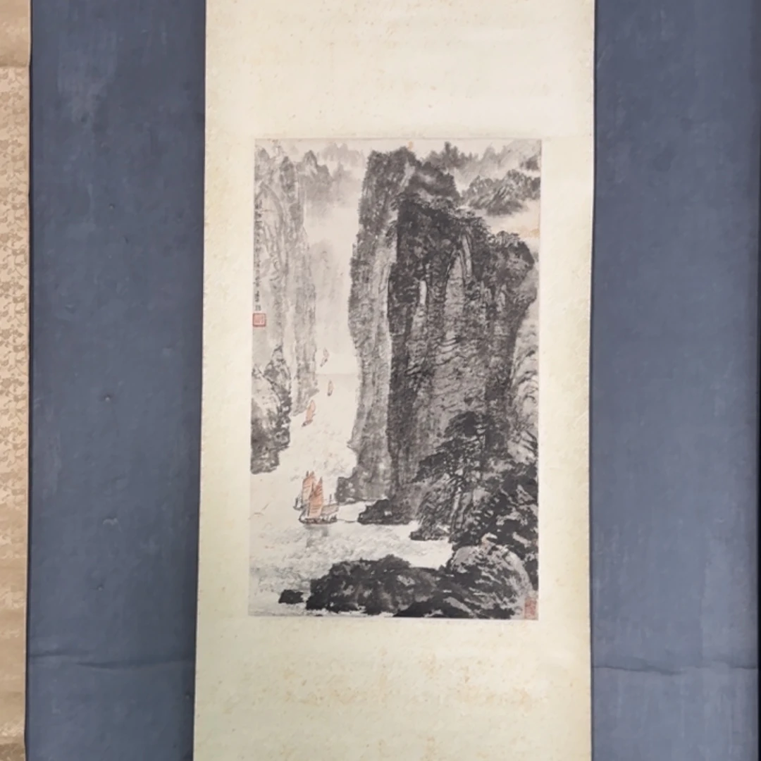 奋***生国画山山水水都能感受