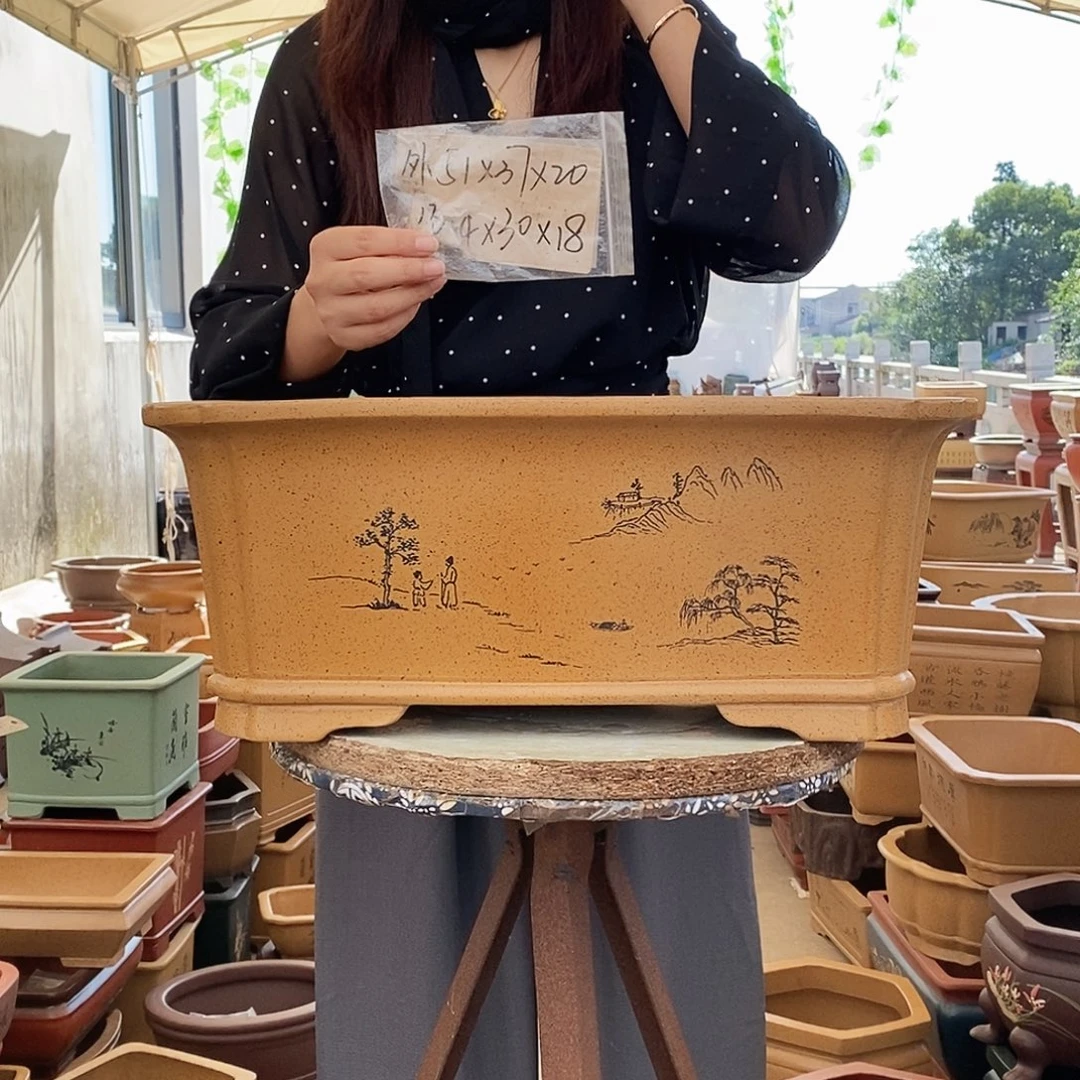 紫砂花盆紫砂花盆