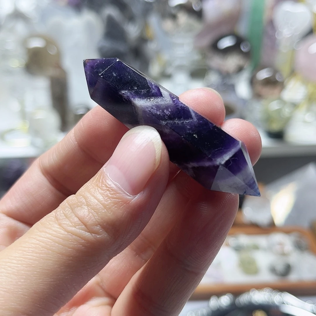 未镶嵌珠宝半成品水晶紫水晶