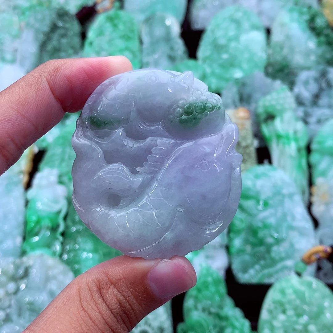 吊坠(不含链)未镶嵌翡翠