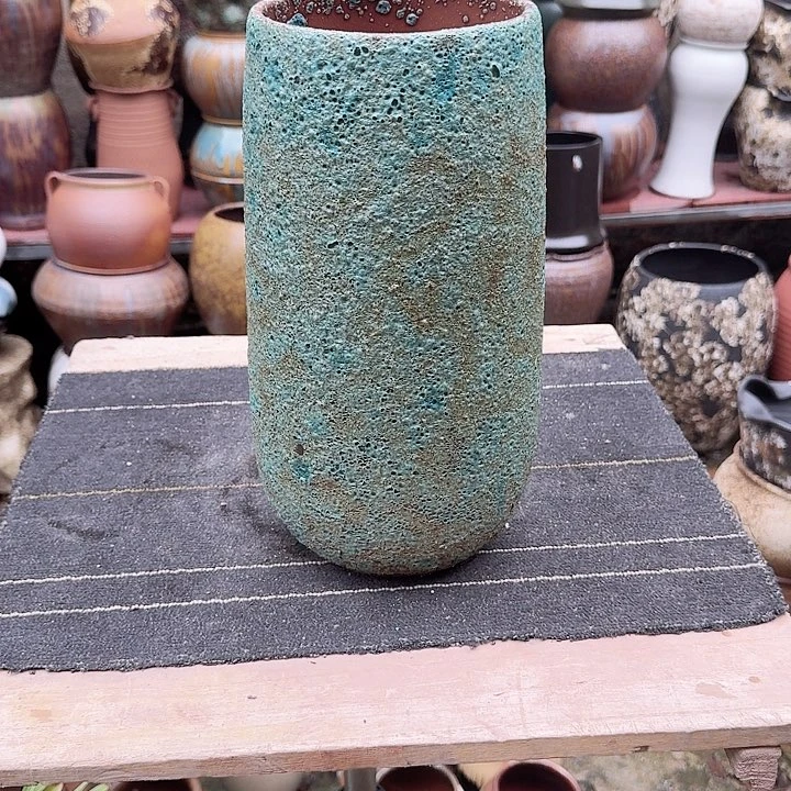 紫砂花盆高度35口径15