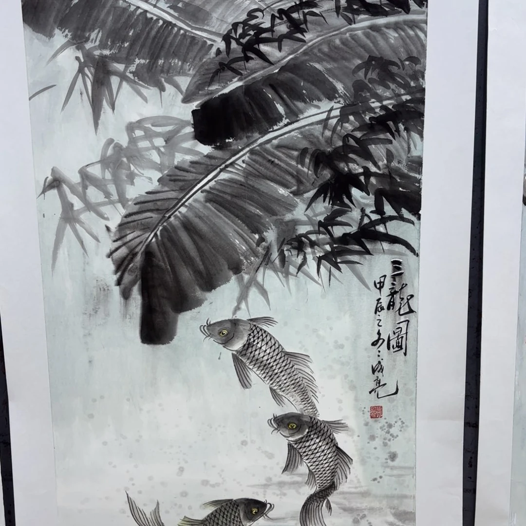 国画游*路成亮四尺花鸟