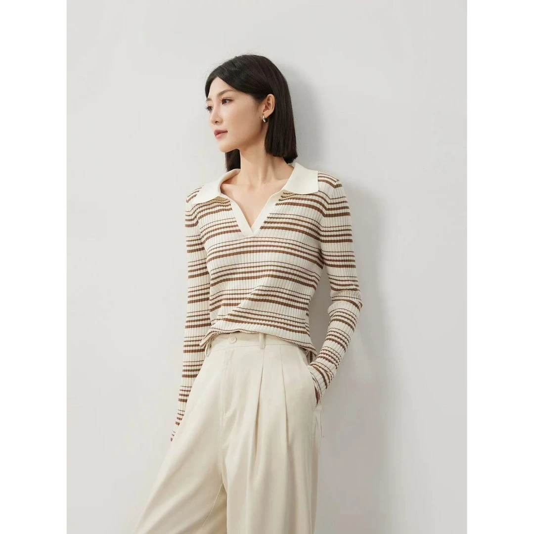 羊毛 醋酸 女式针织衫25DAK0075