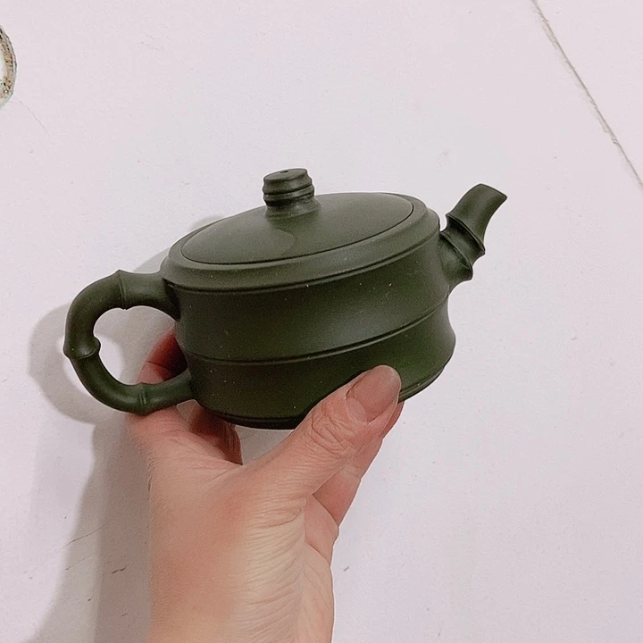 紫砂茶杯宜兴紫砂全手工制作